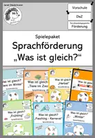 Vorschau - Spiele - Spielepaket zur Sprachförderung: "Was ist gleich-Spiele" (DaZ/DaF) - Deckblatt