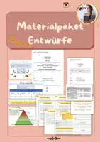 Vorschau - Stundenentwürfe - Materialpaket - Englischentwurf und UPP Entwurf - Deckblatt