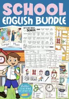 Vorschau - Arbeitsblätter - school Englisch Materialpaket - Deckblatt