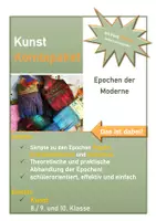 Vorschau - Stundenentwürfe - KUNST: Epochen der Moderne (Expressionismus, Kubismus und PopArt) - Deckblatt