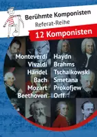 Vorschau - Unterrichtsreihen - Berühmte Komponisten. Referate-Materialpaket - Deckblatt