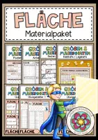 Vorschau - Arbeitsblätter - FLÄCHE (Größen und Maßeinheiten) - Materialpaket - Deckblatt