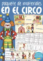 Aperçu - Feuilles d'exercices - en el circo BUNDLE paquete de materiales Español / E.L.E / Espagnol - Page de couverture