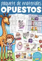 Aperçu - Jeux - OPUESTOS Espagnol / Español BUNDLE - Page de couverture