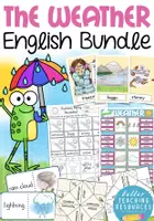 Vorschau - Arbeitsblätter - WEATHER Materialpaket Englisch Bundle Grundschule - Deckblatt