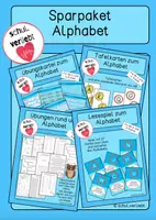 Vorschau - Arbeitsblätter - Sparpaket - Rund ums Alphabet - Deckblatt