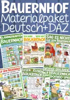 Aperçu - Matériel pour travaux manuels / dessin - auf dem Bauernhof Materialpaket DAZ / Deutsch / Allemand - Page de couverture