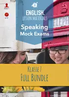 Vorschau - Präsentationen/Tafelbilder - Speaking Mock Exam Klasse 7 - Full Bundle - Deckblatt