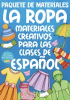 Vista previa - Hojas de trabajo - la ropa paquete de material (bundle) Español primaria / E.L.E. - Portada
