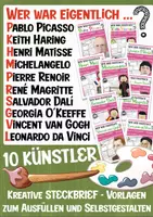 Aperçu - Apprentissages en autonomie - Künstler Steckbriefe Bundle deutsch / Allemand Kunst / Arts - Page de couverture