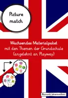 Vorschau - Spiele - Materialpaket: Picture Match (Klasse 1-4) - Deckblatt