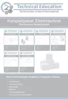 Vorschau - Arbeitsblätter - Komplettpaket: Elektrotechnik (Wachsendes Materialpaket) - Deckblatt