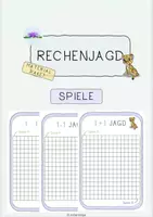 Vorschau - Spiele - Rechenjagd Materialpaket - Deckblatt
