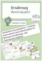 Vorschau - Stundenentwürfe - Materialpaket zum Thema Ernährung - Deckblatt