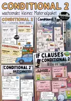 Vorschau - Stationenlernen - Conditional II / 2 - Lern- & Materialpaket für den Englischunterricht - Deckblatt
