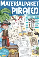 Vista previa - Unidades / Secuencias / Situaciones de Aprendizaje - Piraten - Materialpaket / Sparpaket Deutsch / Alemán Grundschule (bundle / paquete de materiales) - Portada