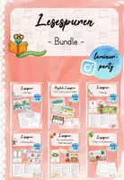 Vorschau - Arbeitsblätter - Bundle: Lesespurgeschichten (Kl. 1-4) - Deckblatt
