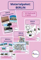 Aperçu - Apprentissages en autonomie - Kit pédagogique : BERLIN - 20 flashcards + 4 jeux - Page de couverture