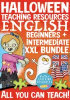 Aperçu - Préparation de séance / Séance complète - Halloween - XXL BUNDLE English / Anglais teaching resources - kit pédagogique - Page de couverture