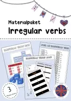 Vorschau - Spiele - Materialpaket irregular verbs - Deckblatt
