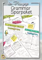 Vorschau - Stundenentwürfe - Grammatik *SPARPAKET* | Zeiten + if Clause | - Deckblatt