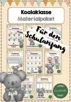 Vorschau - Bildkarten - Koalaklasse Materialpaket - Deckblatt