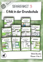 Vorschau - Unterrichtsreihen - Ethik in der Grundschule - Sparpaket 3 - Deckblatt