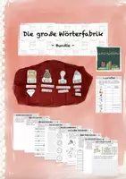 Vorschau - Stundenentwürfe - Die große Wörterfabrik Bundle - Deckblatt