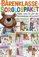 Vista previa - Hojas de trabajo - BÄRENKLASSE Materialpaket / bundle - Sorglospaket Grundschule DEUTSCH (Alemán) / bilingualer Unterricht / internationale Schulen - Portada