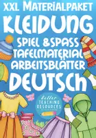 Aperçu - Feuilles d'exercices - Kleidung deutsch / Allemand bundle - Page de couverture