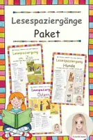 Vorschau - Arbeitsblätter - Lesespaziergänge 1. Klasse - Paket - Deckblatt