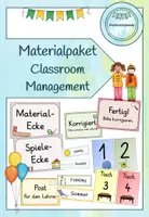 Vorschau - Arbeitsblätter - Materialpaket Classroom Management - Deckblatt