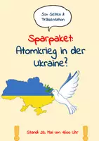 Vorschau - Stundenentwürfe - Sparpaket: Droht ein Atomkrieg in der Ukraine? - Aktuelle Entwicklungen im Ukraine-Russland-Konflikt - Deckblatt