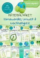Vorschau - Stundenentwürfe - Klimawandel, Umwelt & Nachhaltigkeit - Materialpaket - Deckblatt