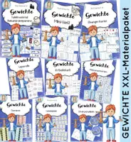 Vorschau - Unterrichtsreihen - Gewichte - Deckblatt