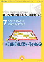 Vorschau - Arbeitsblätter - Kennenlernen-Bingo Komplettpaket! - Deckblatt