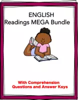 Vorschau - Arbeitsblätter - Materialpaket: TOP 100 ENGLISH Readings @60% off! (Englisch) - Deckblatt