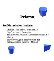 Vorschau - Arbeitsblätter - Prisma - Deckblatt