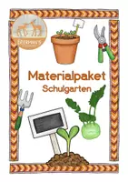 Vorschau - Unterrichtsreihen - Schulgarten: Materialpaket Schulgarten - Deckblatt