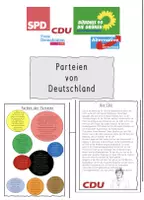 Vorschau - Stundenentwürfe - Parteien Deutschlands - Deckblatt