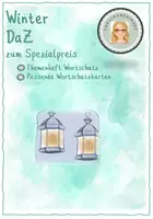 Vorschau - Arbeitsblätter - Winter 2 in 1 Paket - Deckblatt