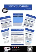 Aperçu - Feuilles d'exercices - Écriture créative - PACK COMPLET - Page de couverture