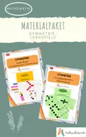 Vorschau - Spiele - Materialpaket Symmetrie-Legespiele - Deckblatt