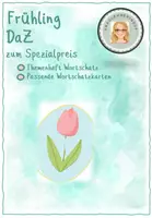 Vorschau - Arbeitsblätter - Frühling 2 in 1 Paket - Deckblatt