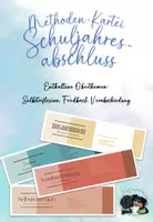 Vorschau - Lehrpläne/Lehrermaterial - Methodenkartei Schuljahresende / Schuljahresabschluss - Deckblatt