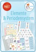 Vorschau - Spiele - MEGA-SPARPAKET: Chemische Elemente und Periodensystem - 19x Spiele und Aktivitäten - Deckblatt