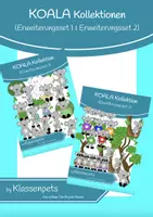 Vorschau - selbst erstellte Cliparts/Grafiken - Koala Clipart Erweiterungssets 1 und 2 - Deckblatt