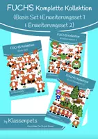 Vorschau - selbst erstellte Cliparts/Grafiken - Komplette Fuchs Kollektion - Deckblatt