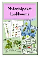 Vorschau - Arbeitsblätter - Materialpaket Laubbäume - Deckblatt