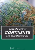Aperçu - Affichage - Continents du paquet de matériel - Page de couverture